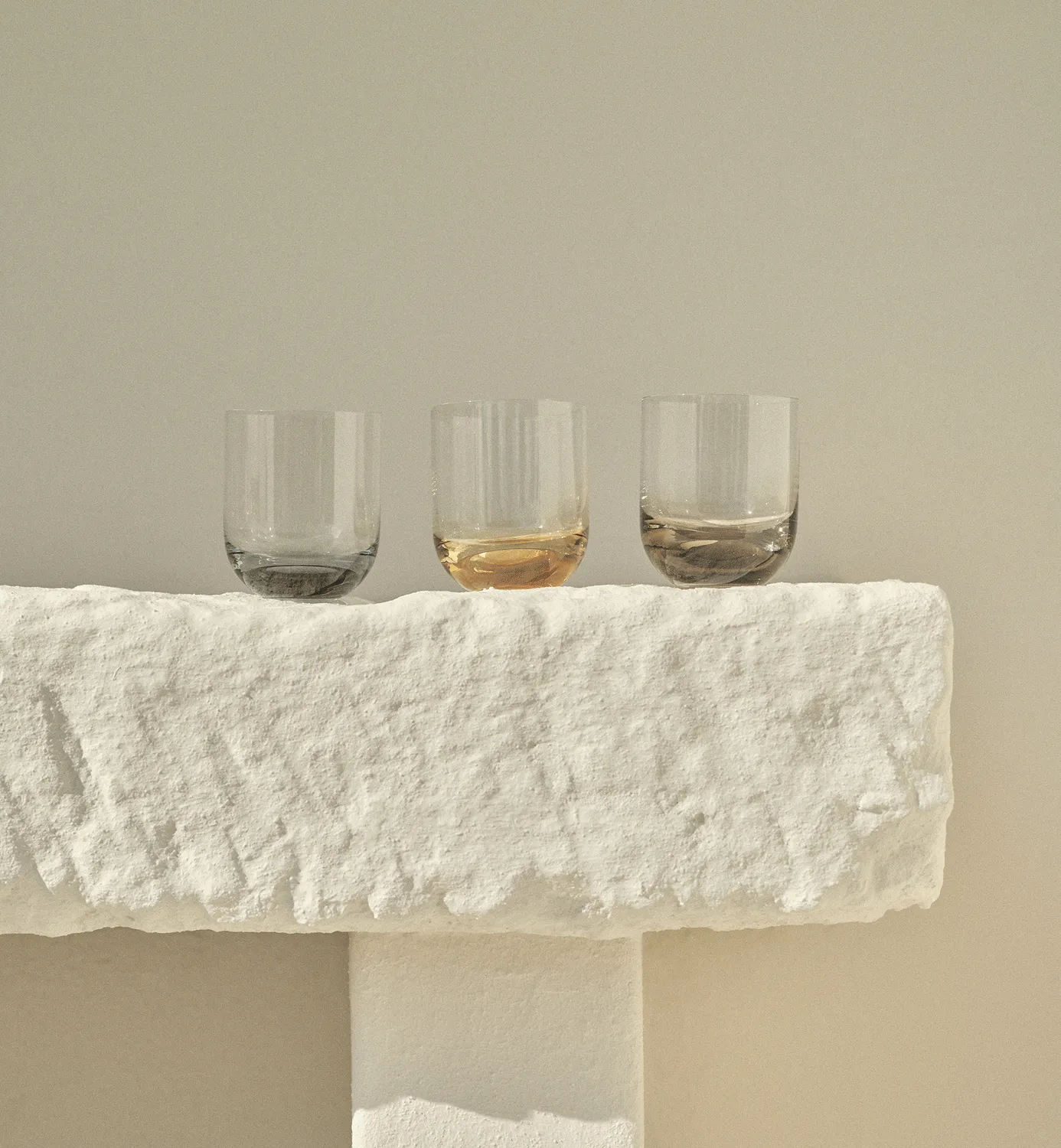 Krosno Sunset tumbler glas 360 ml amber