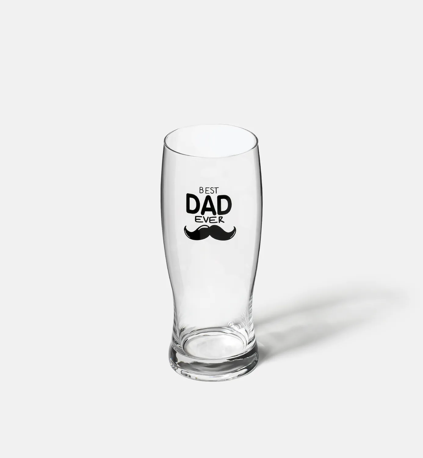 Krosno Best Dad Ever ølglas 500 ml med tryk