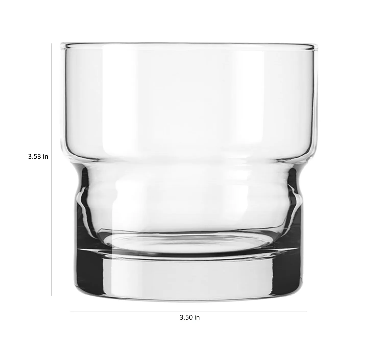 Libbey Newton 2038 whiskyglas 6 stk 355 ml stabelbar