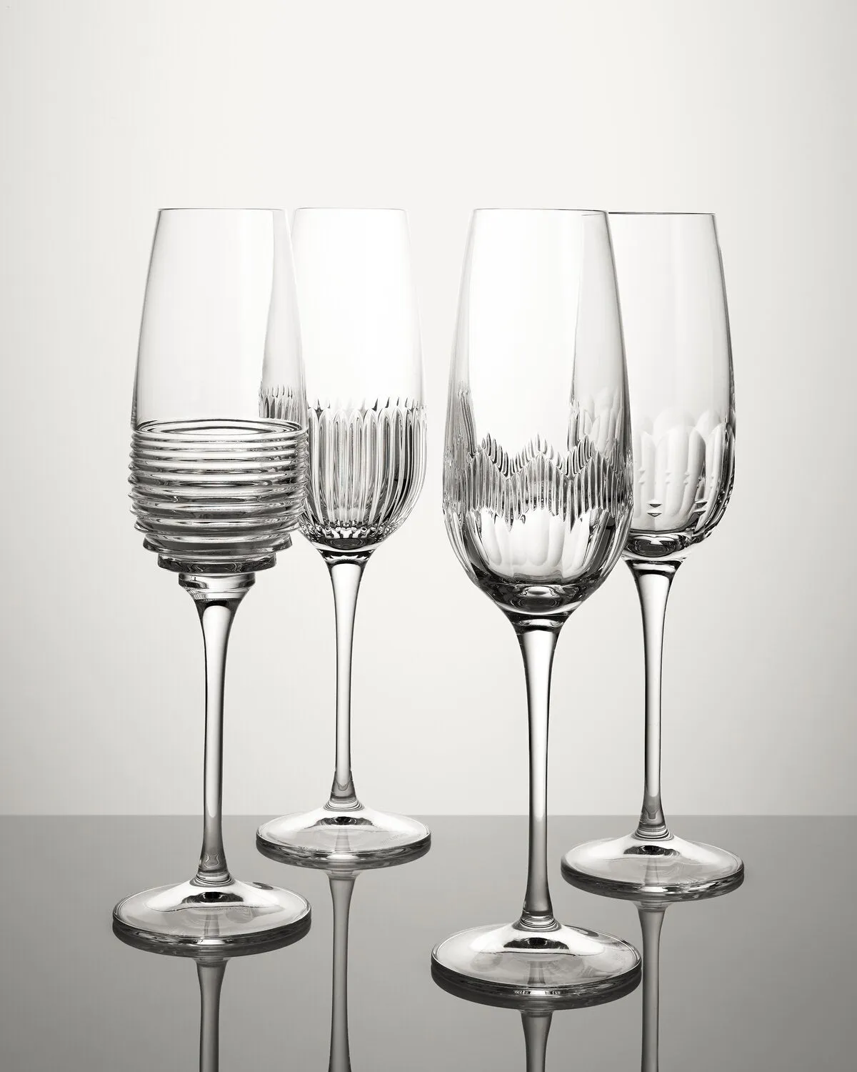 Waterford Mixology Flute champagneglas sæt 4 stk mixed krystal