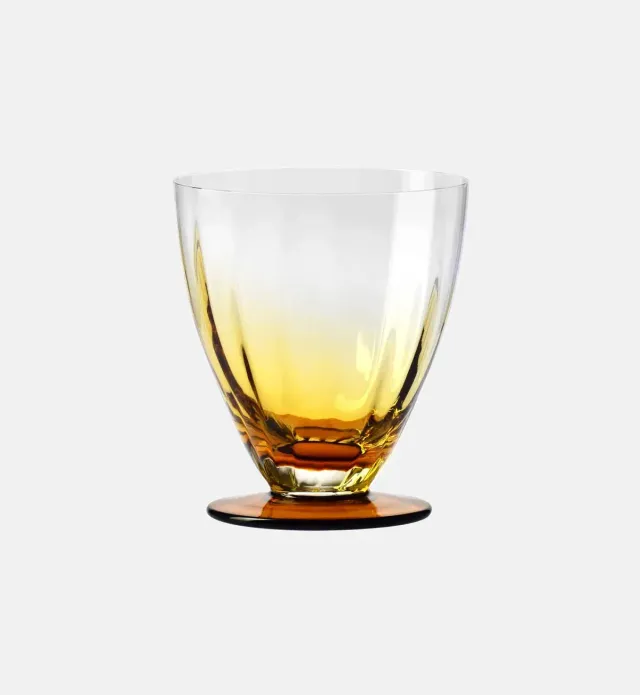Krosno Ballerina dessertskål 250 ml amber 4 stk