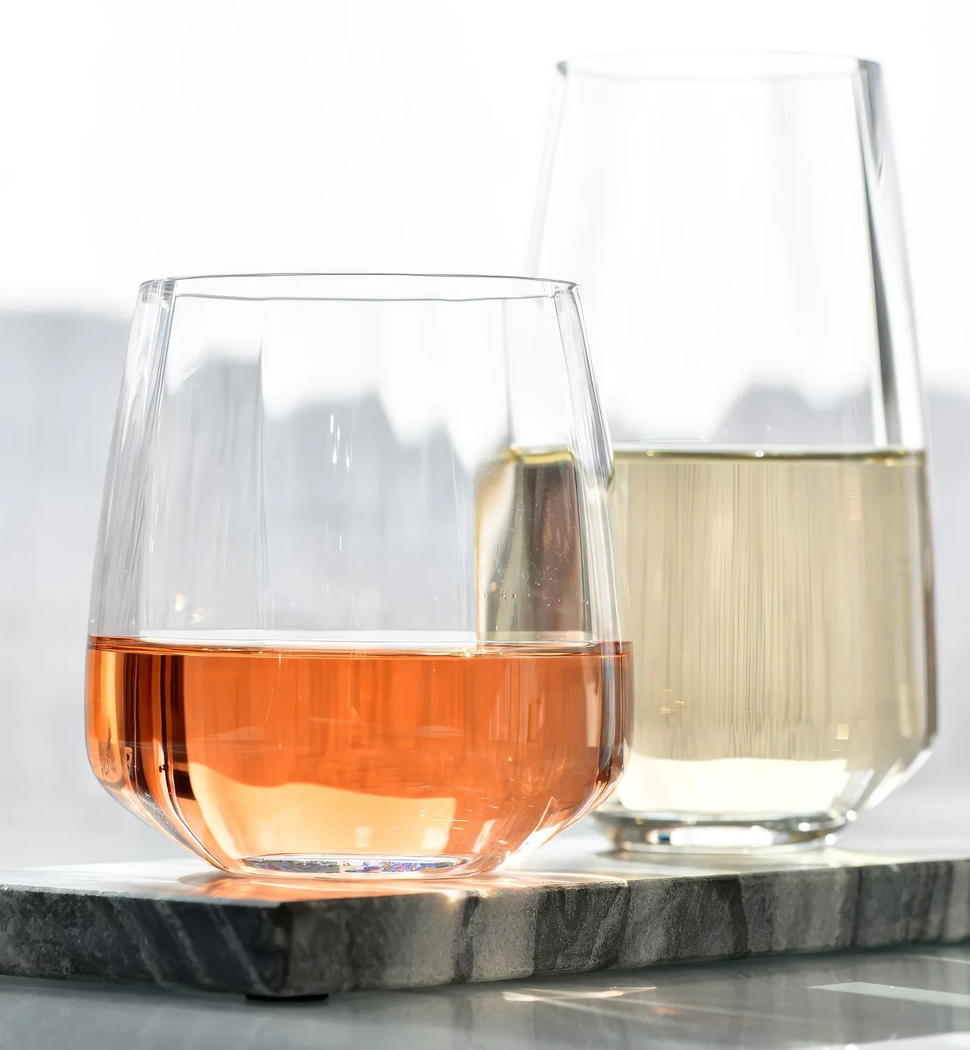 Krosno Celebration tumbler glas 400 ml riflet