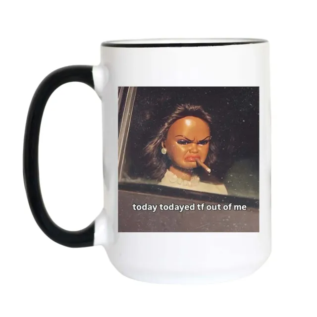 Mugsby Today Todayed krus 325 ml hvid keramik