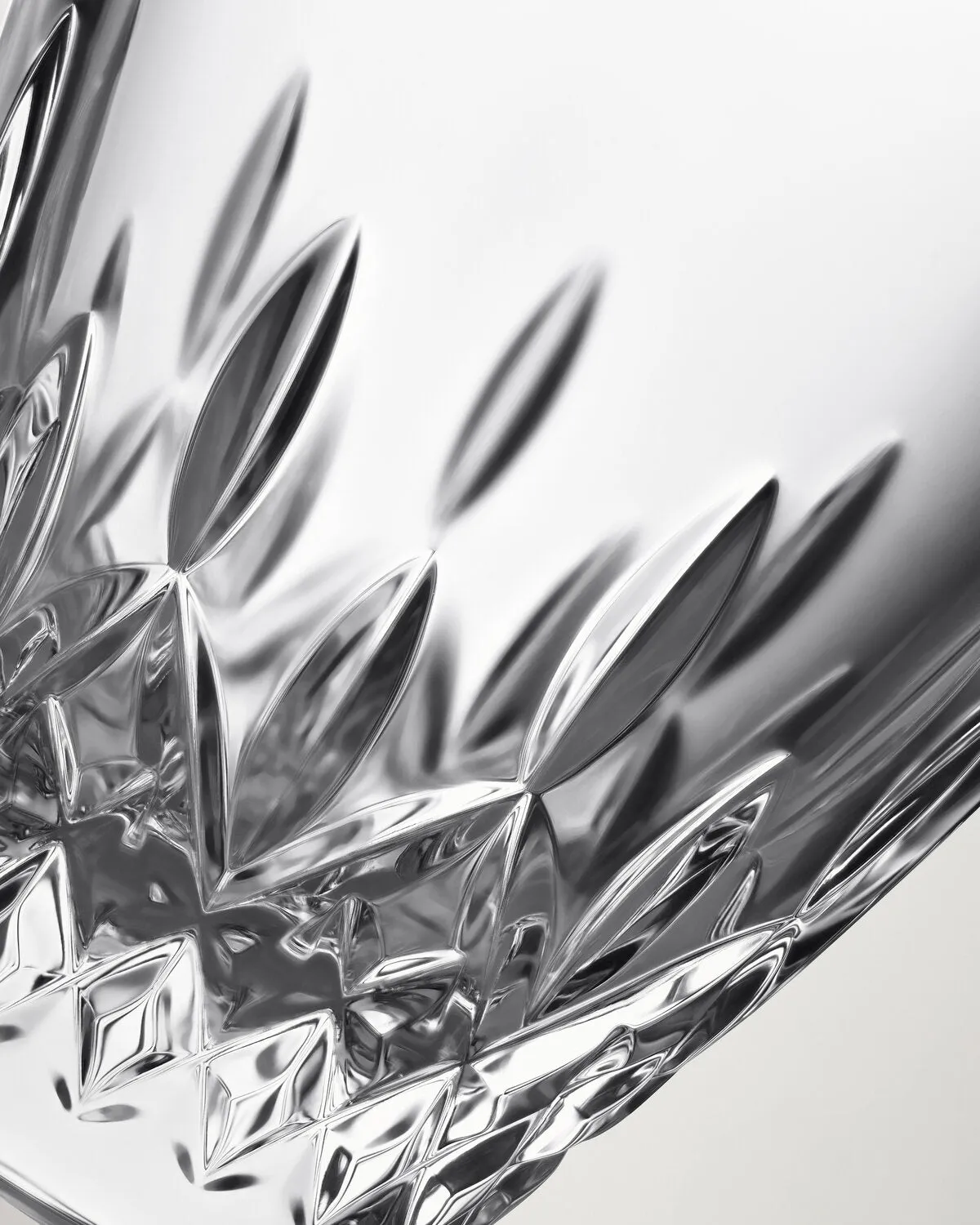 Waterford Lismore Essence vase krystal 23 cm blomst