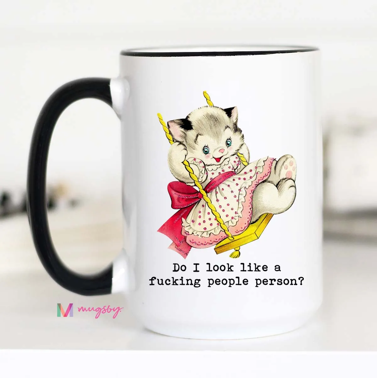Mugsby People Person krus 325 ml hvidt