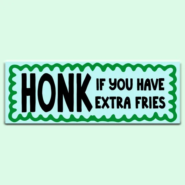Mugsby Honk Extra Fries krus 325 ml keramik