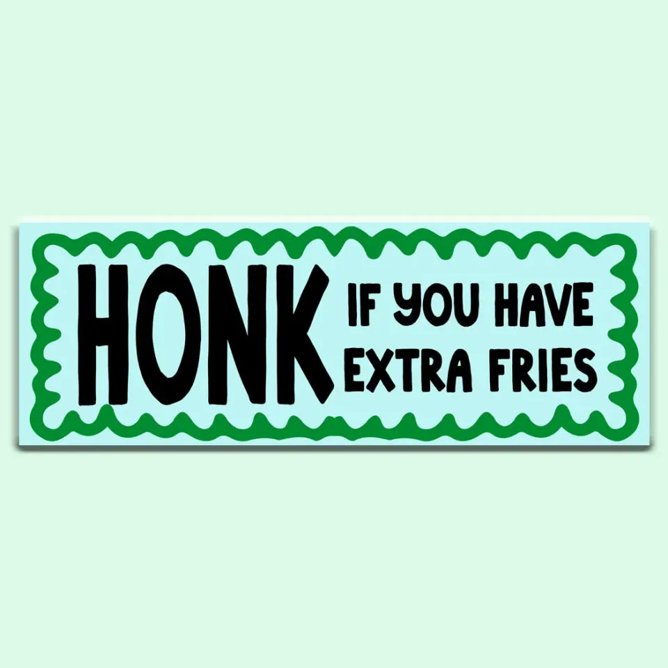 Mugsby Honk Extra Fries krus 325 ml keramik