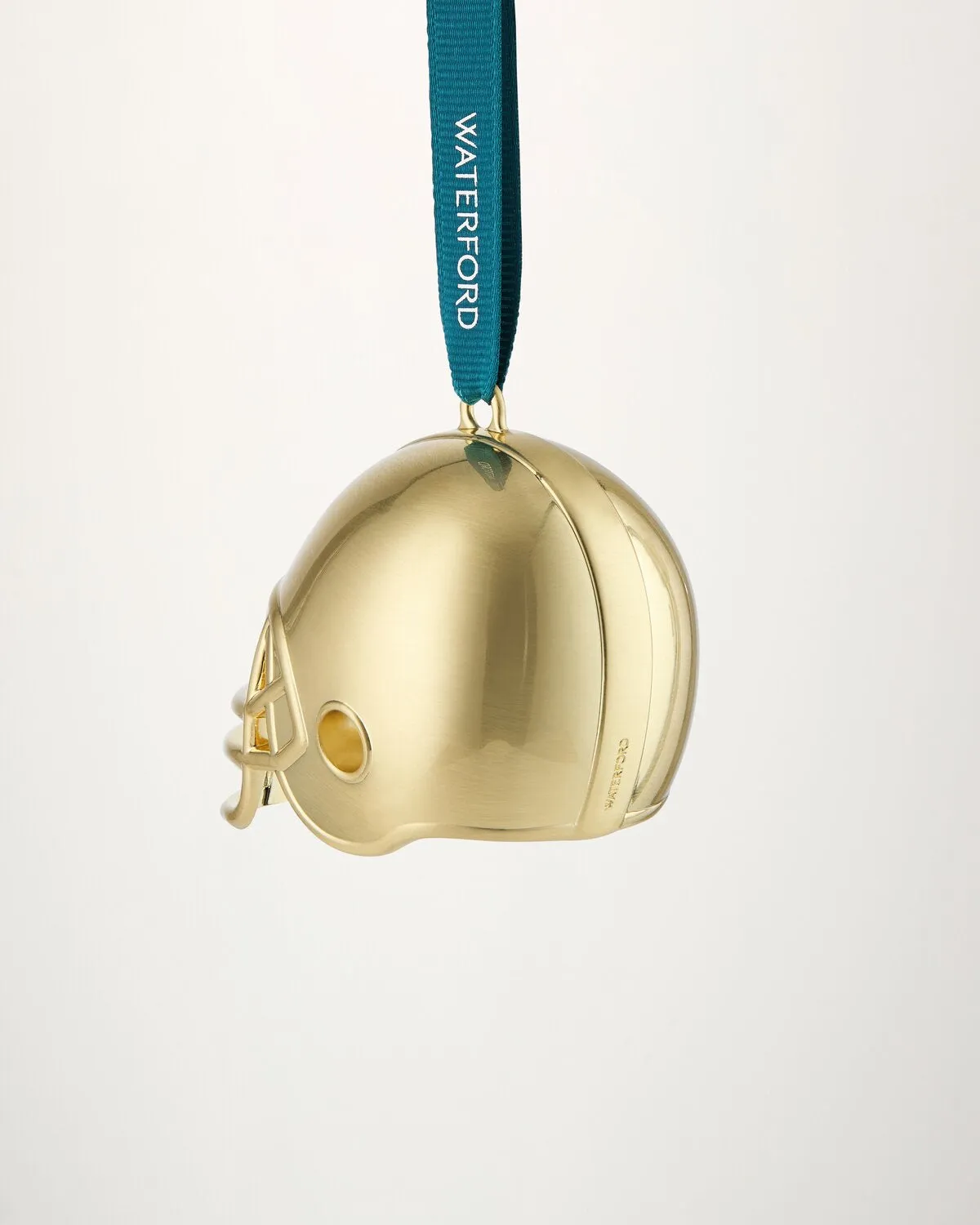 Waterford Football Helmet julepynt gylden metal