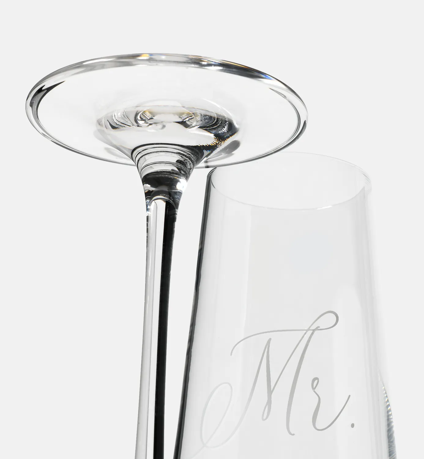 Krosno Mr. & Mrs. champagneglas 180 ml 2 stk krystal
