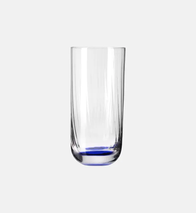Krosno Bubble vandglas 360 ml navy riflet