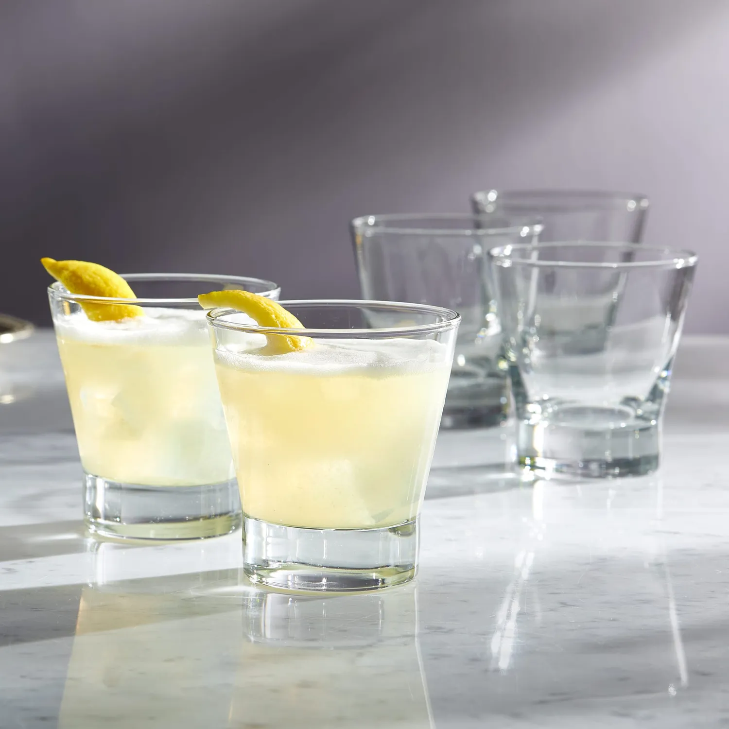 Libbey Modern Bar Essentials Double Old Fashioned whiskyglas 6 stk 310 ml klar