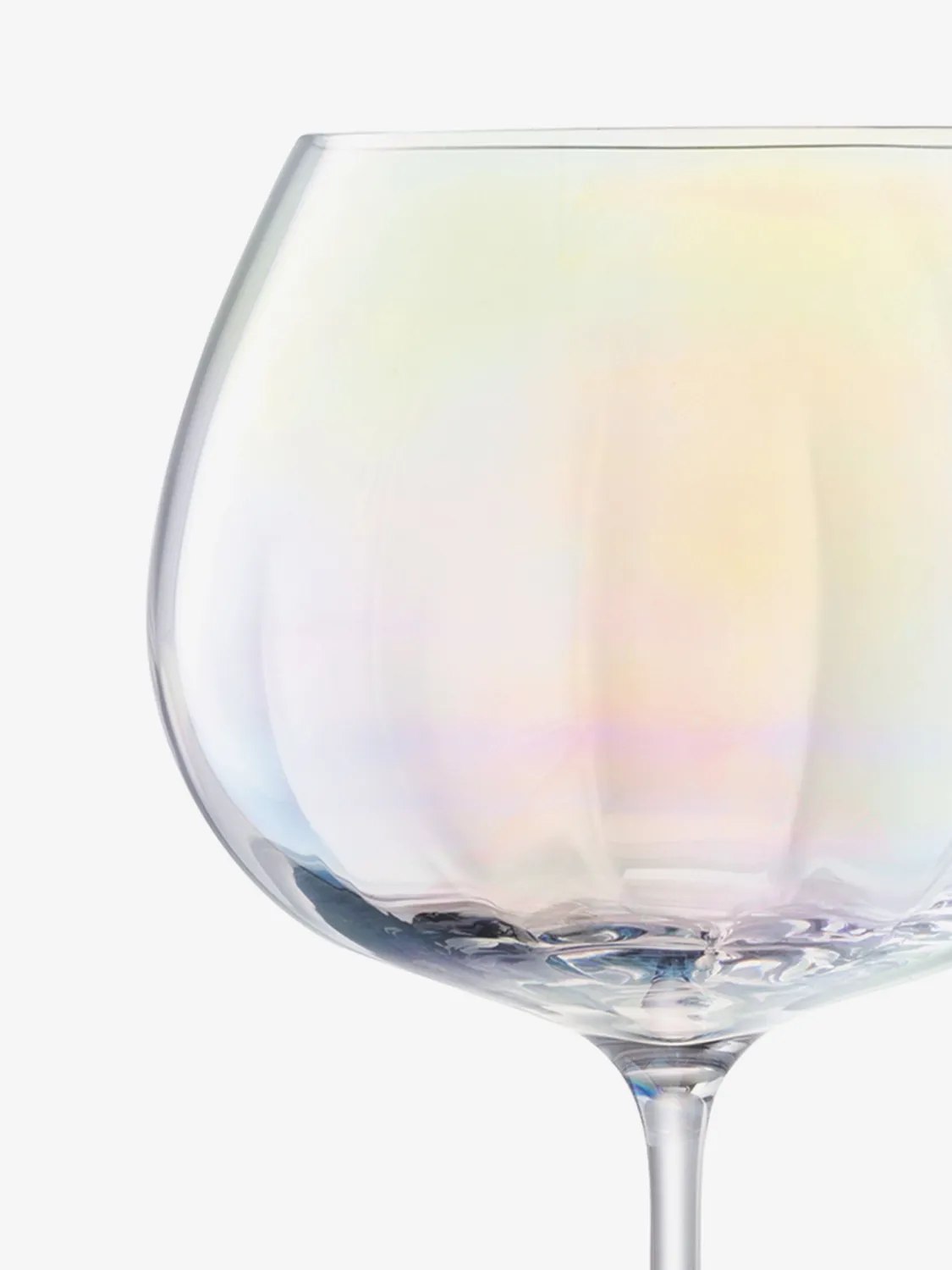 LSA Pearl Balloon Goblet glas 2 stk perlemor