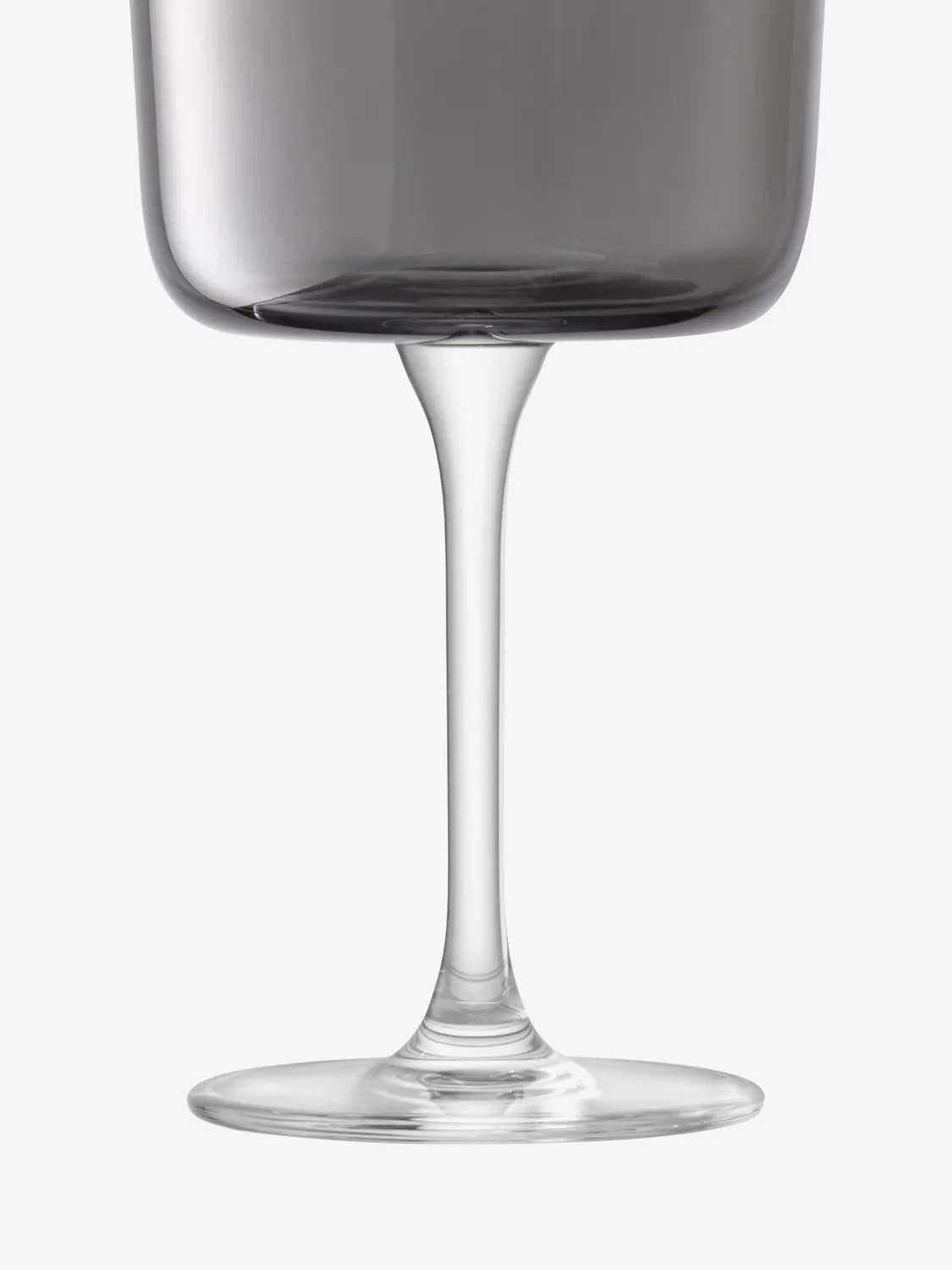 LSA Lunar vinglas 2 stk grå lustre glas