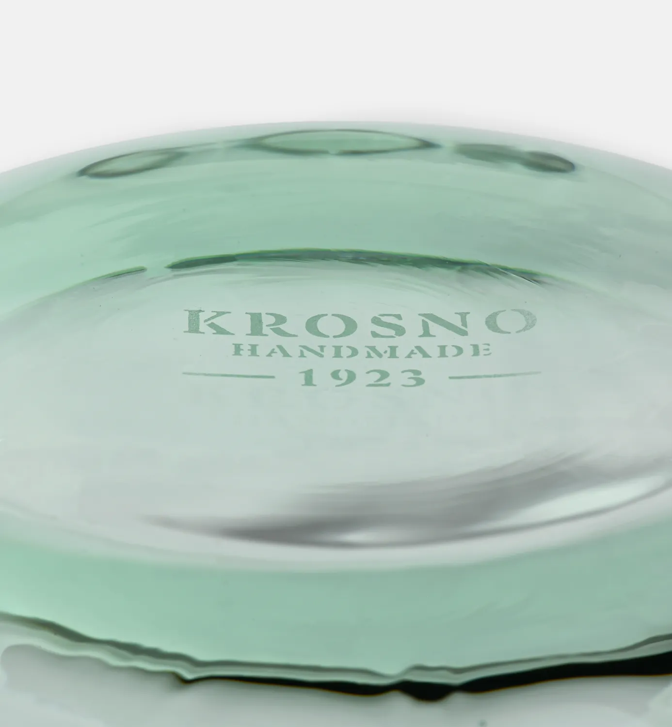 Krosno Gemstone vase 15,5 cm smaragd