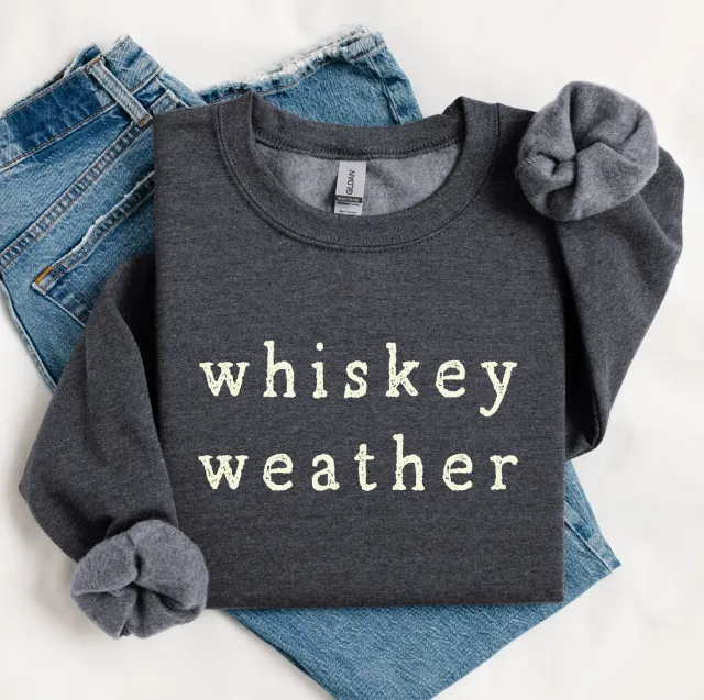 Mugsby Whiskey Weather sweatshirt unisex