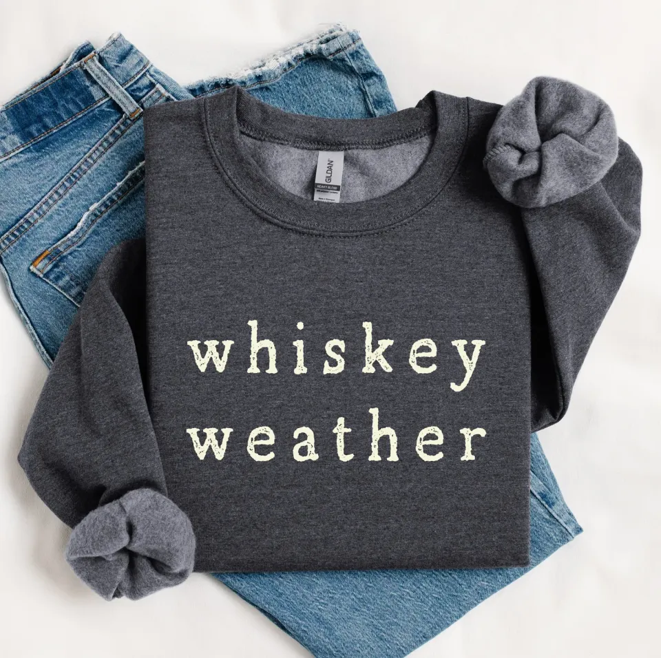 Mugsby Whiskey Weather sweatshirt unisex