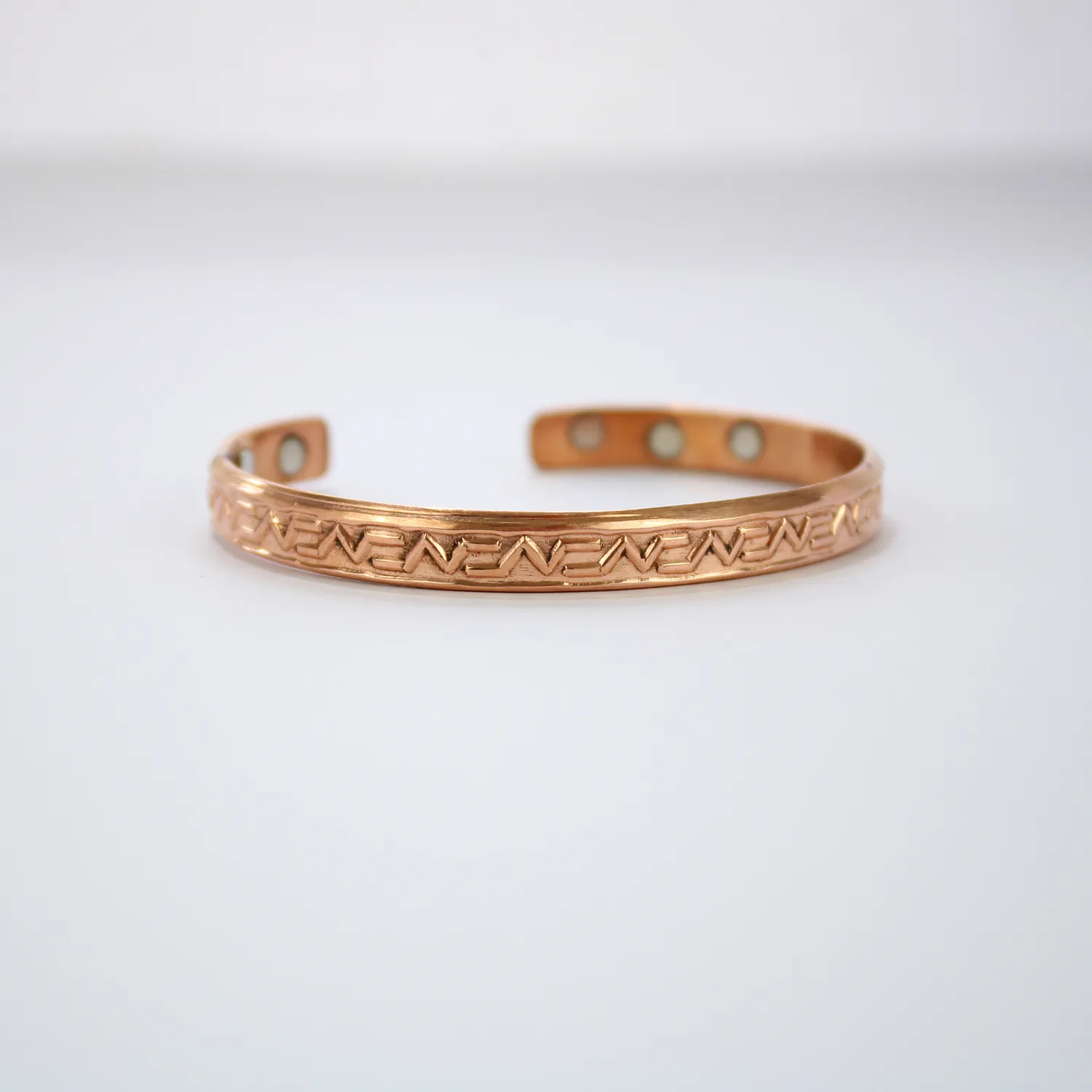 El'Cobre Design 9 kobberarmbånd magnet med gaveæske