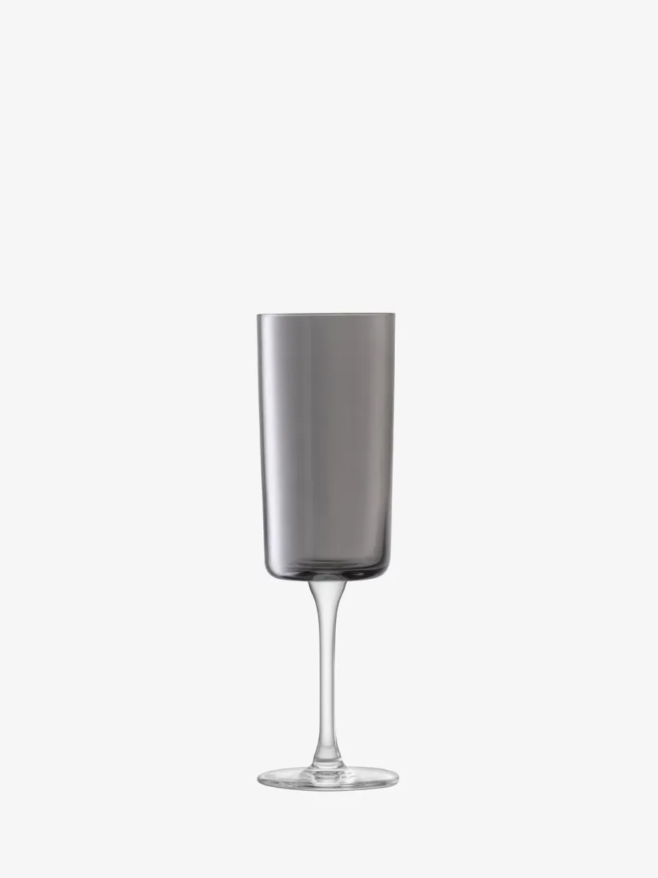 LSA Lunar Champagne Flute glas grå 2 stk