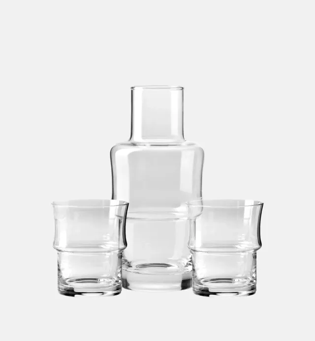 Krosno DAY&NIGHT vandsu00e6t karaffel glas 3 dele
