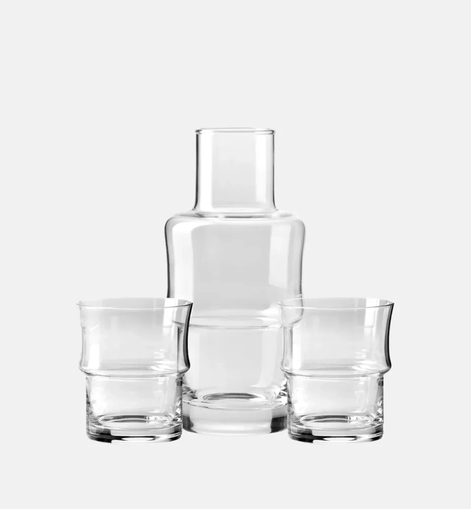 Krosno DAY&NIGHT vandsu00e6t karaffel glas 3 dele