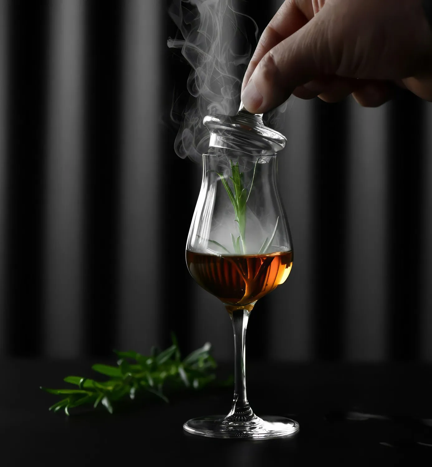 Krosno Aroma whisky smageglas med låg 110 ml glas