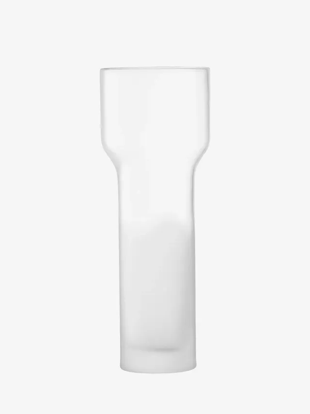 LSA Mist vase mundblæst glas høj mat