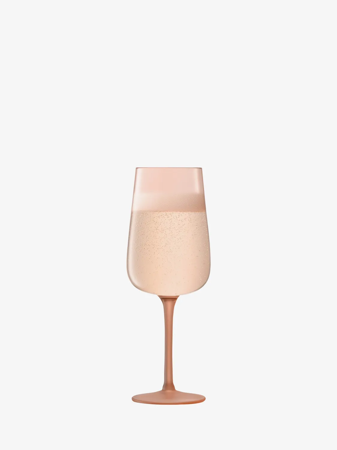 LSA Arc Contrast champagneglas koral 2 stk