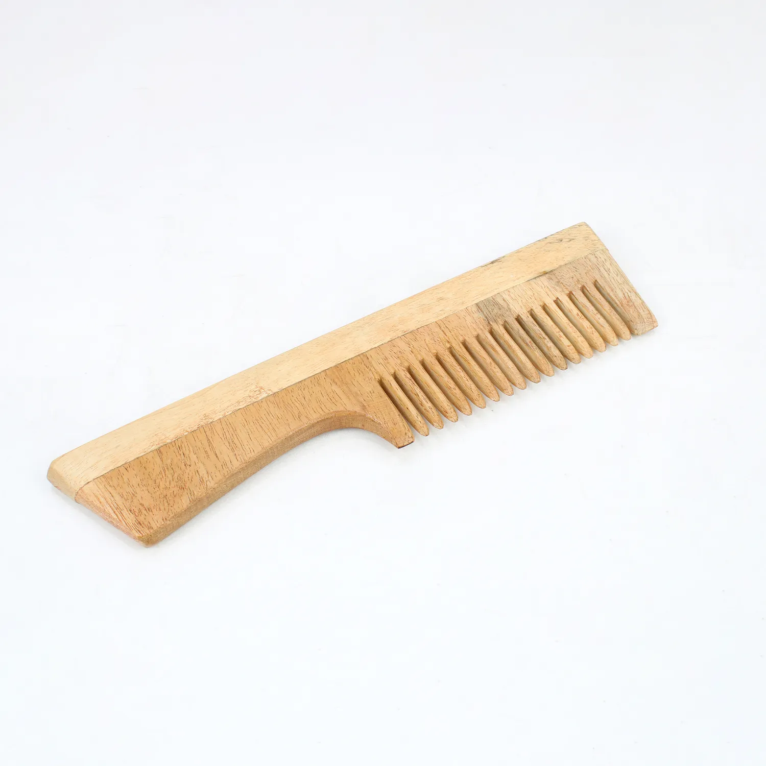 El'Cobre Neem Comb kam træ lige skaft