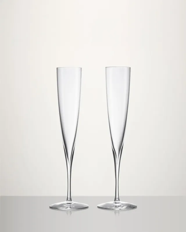Waterford Elegance Trumpet champagneglas 2 stk krystal