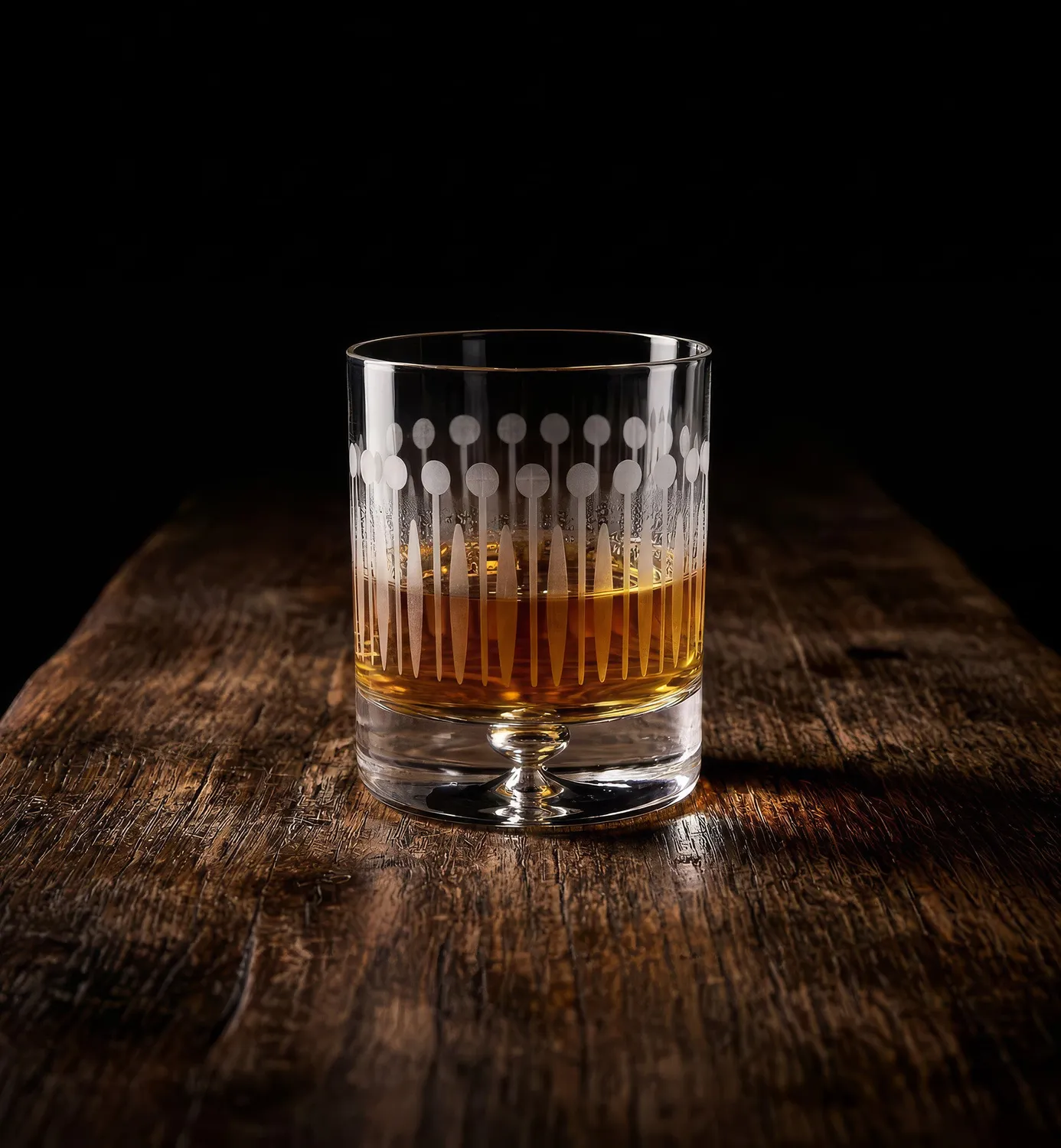 Krosno Botanic Tumbler 310 whiskyglas 310 ml slebet