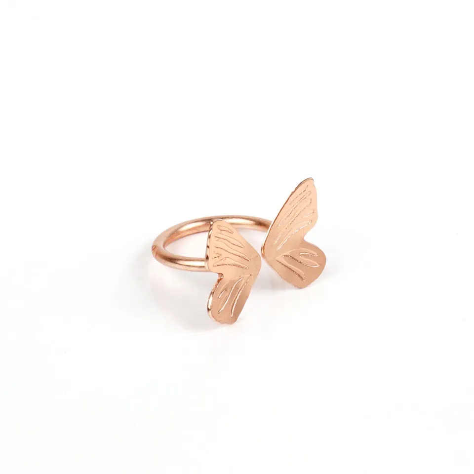 El'Cobre Design 28 kobberring justerbar spiral