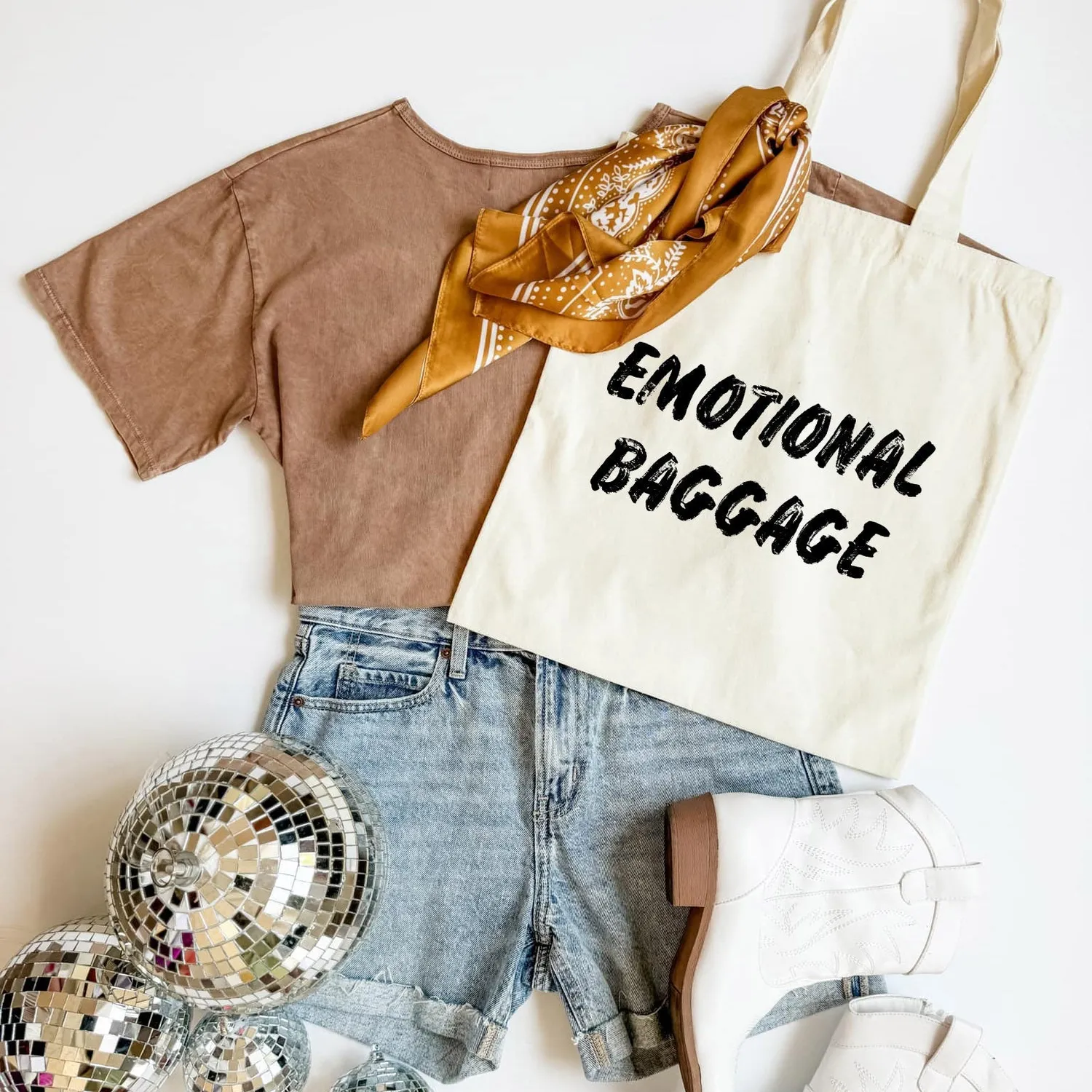 Mugsby Emotional Baggage Mulepose bomuld shopper