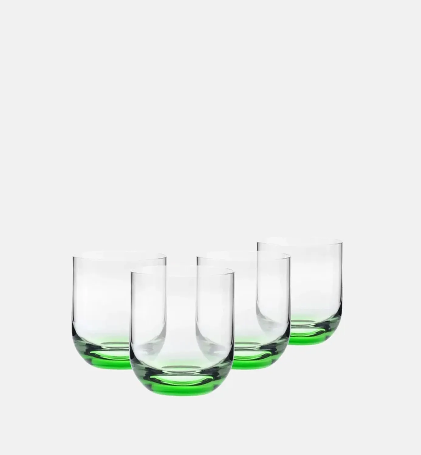 Krosno Sunset glas 360 ml olivengron