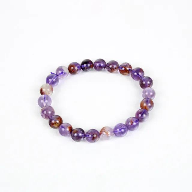 El'Cobre Auralite 23 krystal armbånd 8 mm elastik