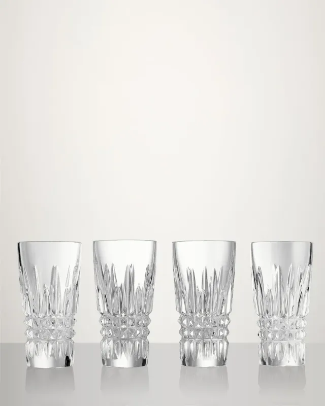Waterford Lismore Diamond shotglas sæt 4 krystal