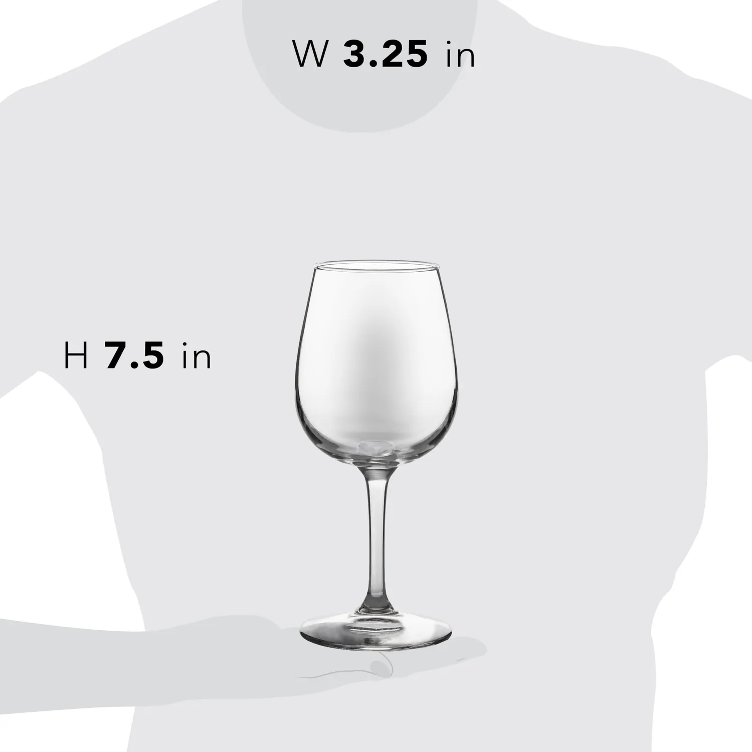 Libbey All Purpose vinglas 12 stk 377 ml klart glas