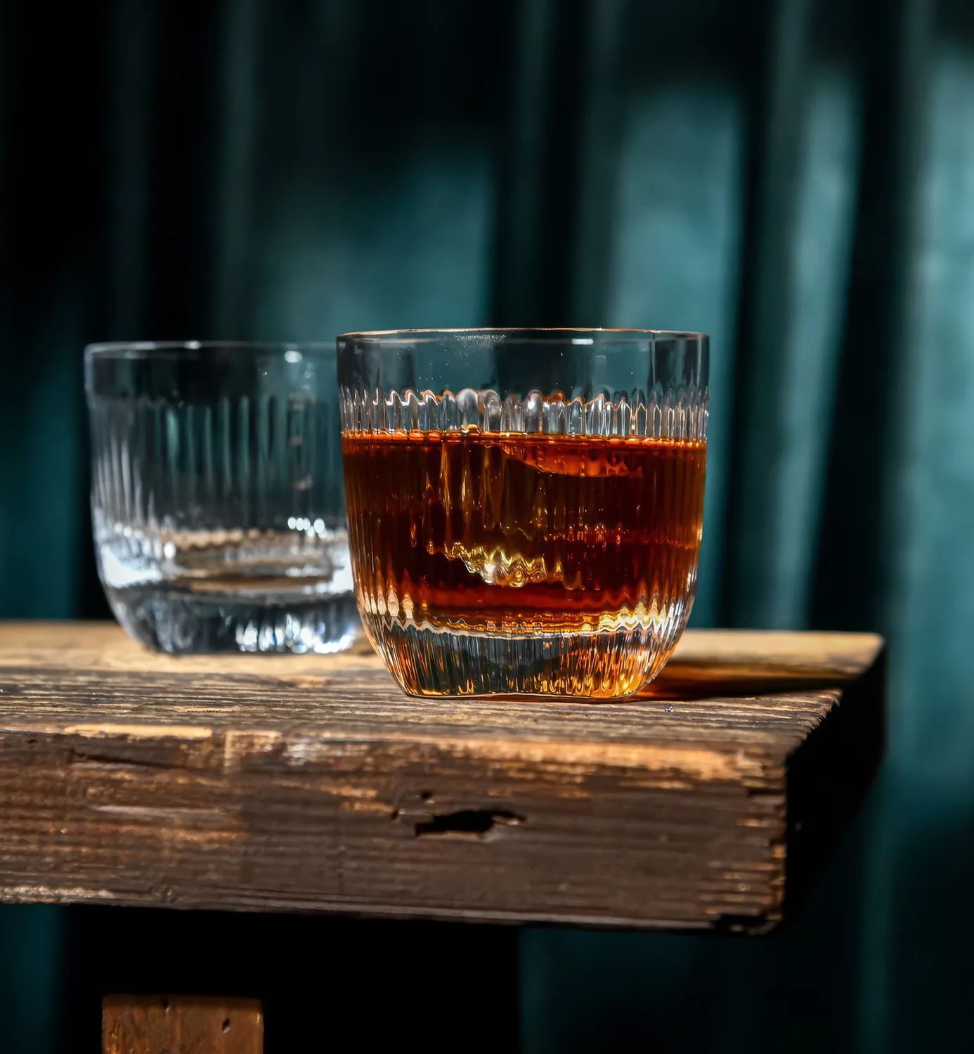 Krosno Gentleman whiskyglas rillet 300 ml