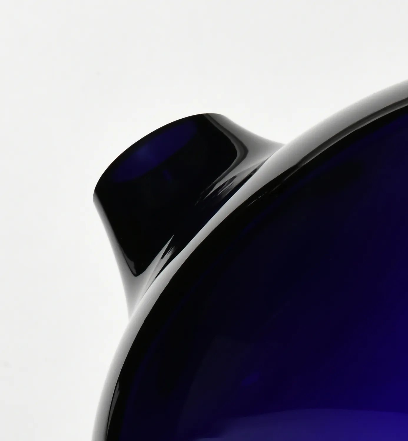 Krosno Pebble 2017 vase 20 cm koboltblå