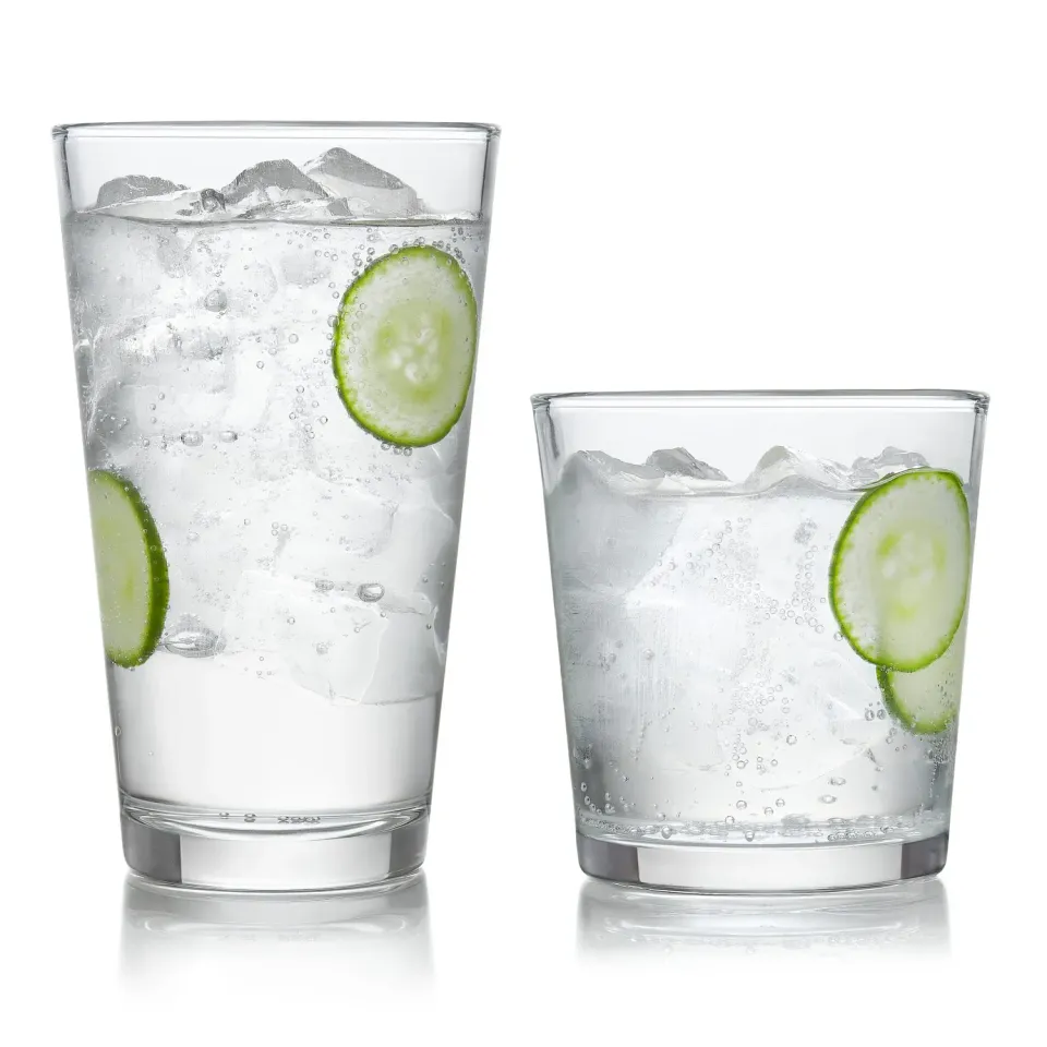 Libbey Preston drikkeglas sæt 16 dele klart glas