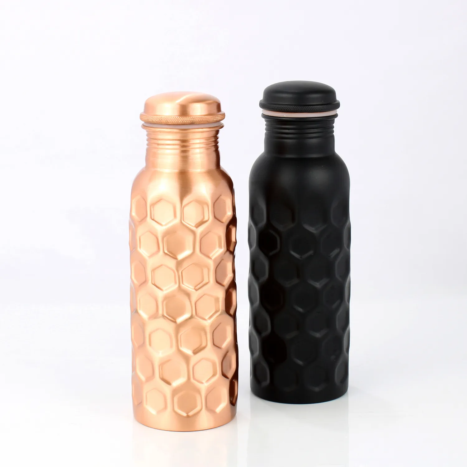 El'Cobre Diamond Flaske kobber duo sort 2 stk