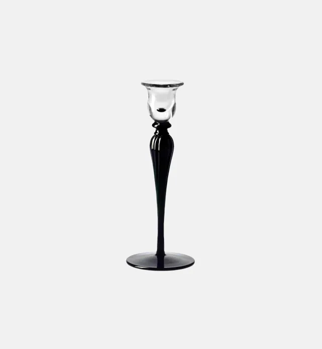 Krosno Heritage lysestage kobolt 25 cm krystal
