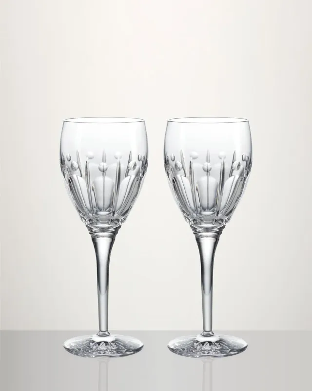Waterford Winter Wonders Rose vinglas 2 stk krystal