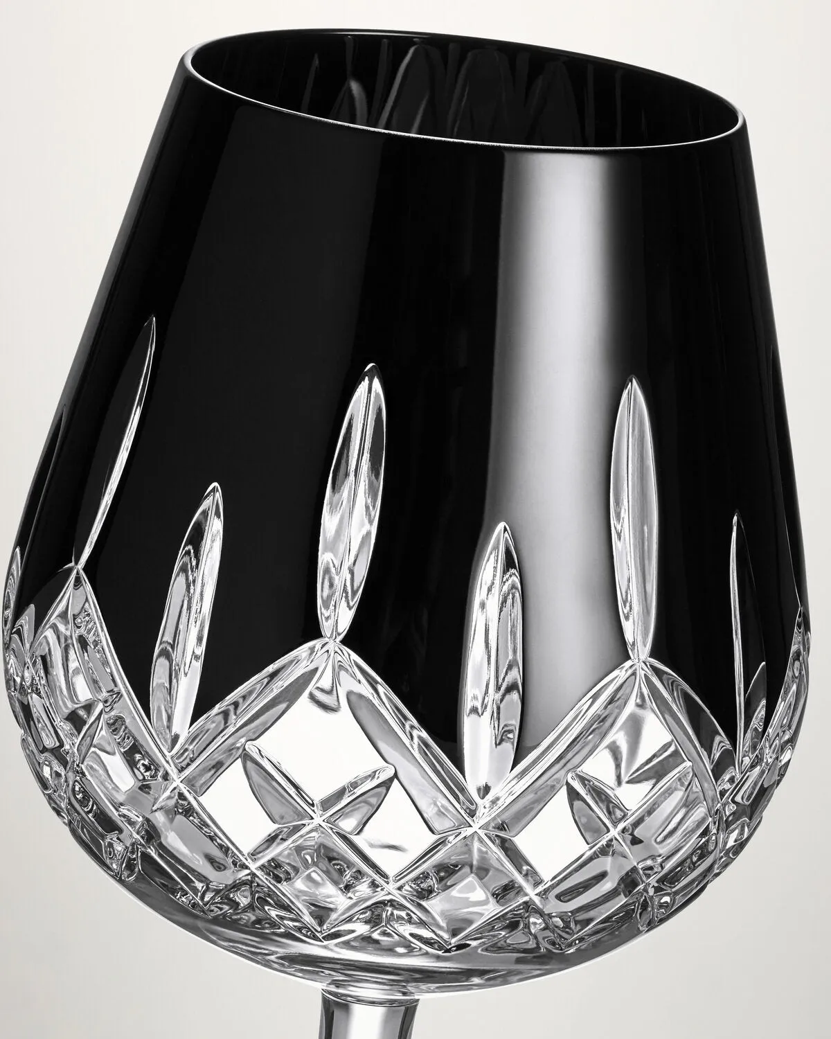 Waterford Lismore Black Brandy Balloon brandyglas 2 stk sort
