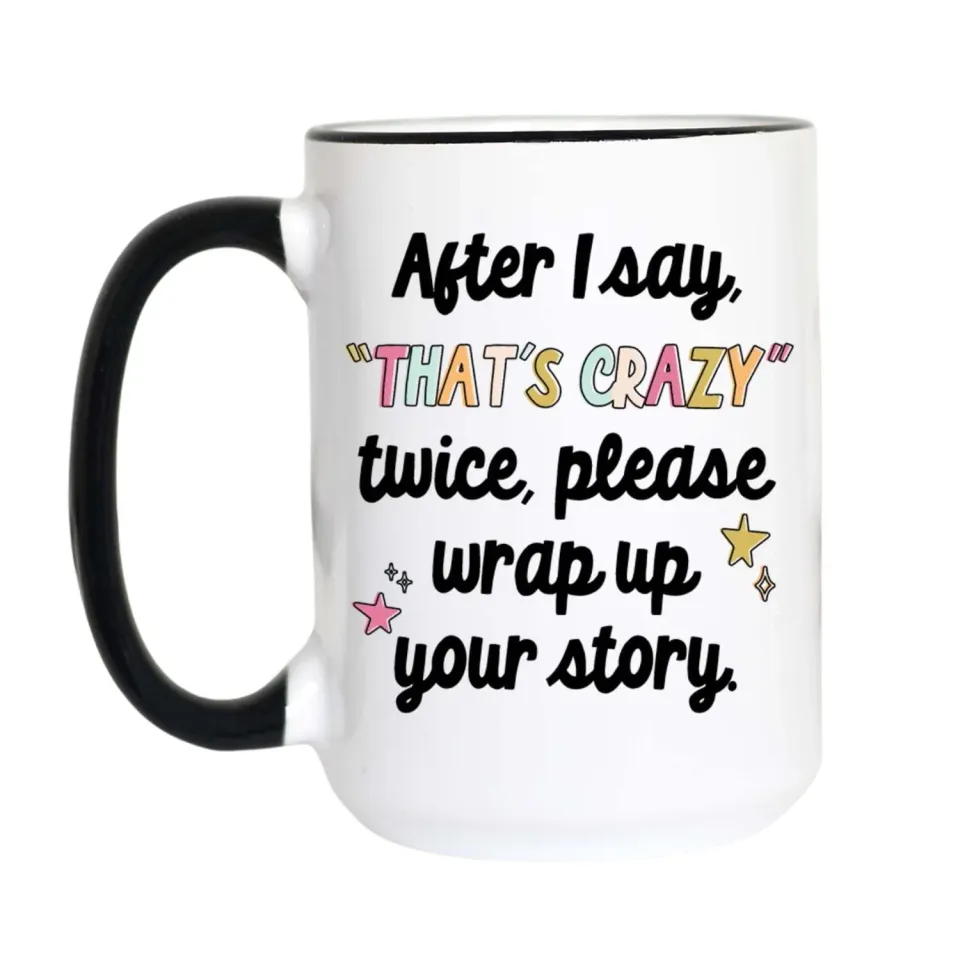 Mugsby That's Crazy krus 325 ml kontor