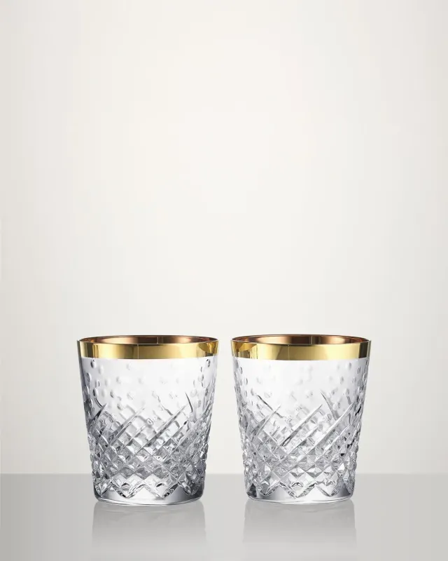 Waterford Celebrations Gilded tumbler 2 stk forgyldt glas