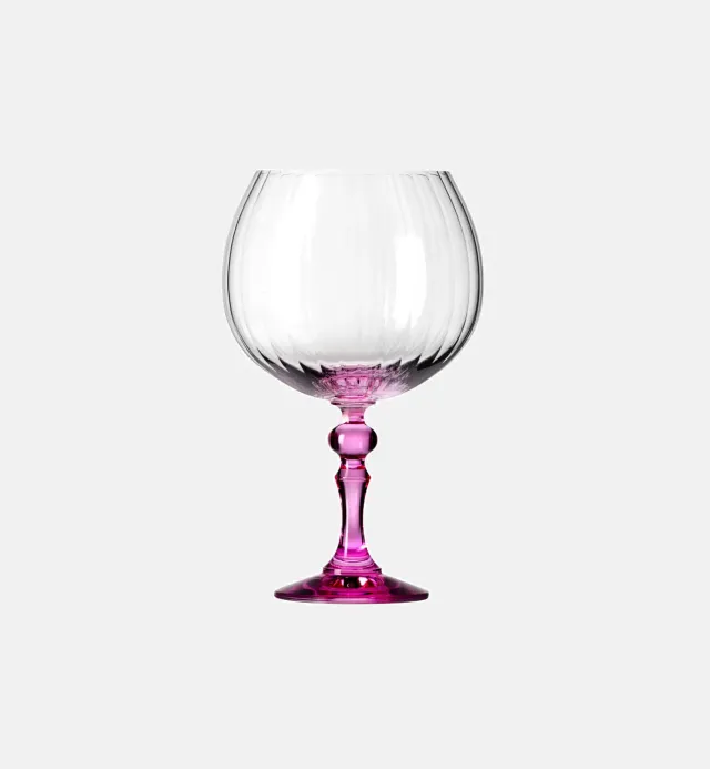Krosno Ombré ginglas pink stilk 660 ml
