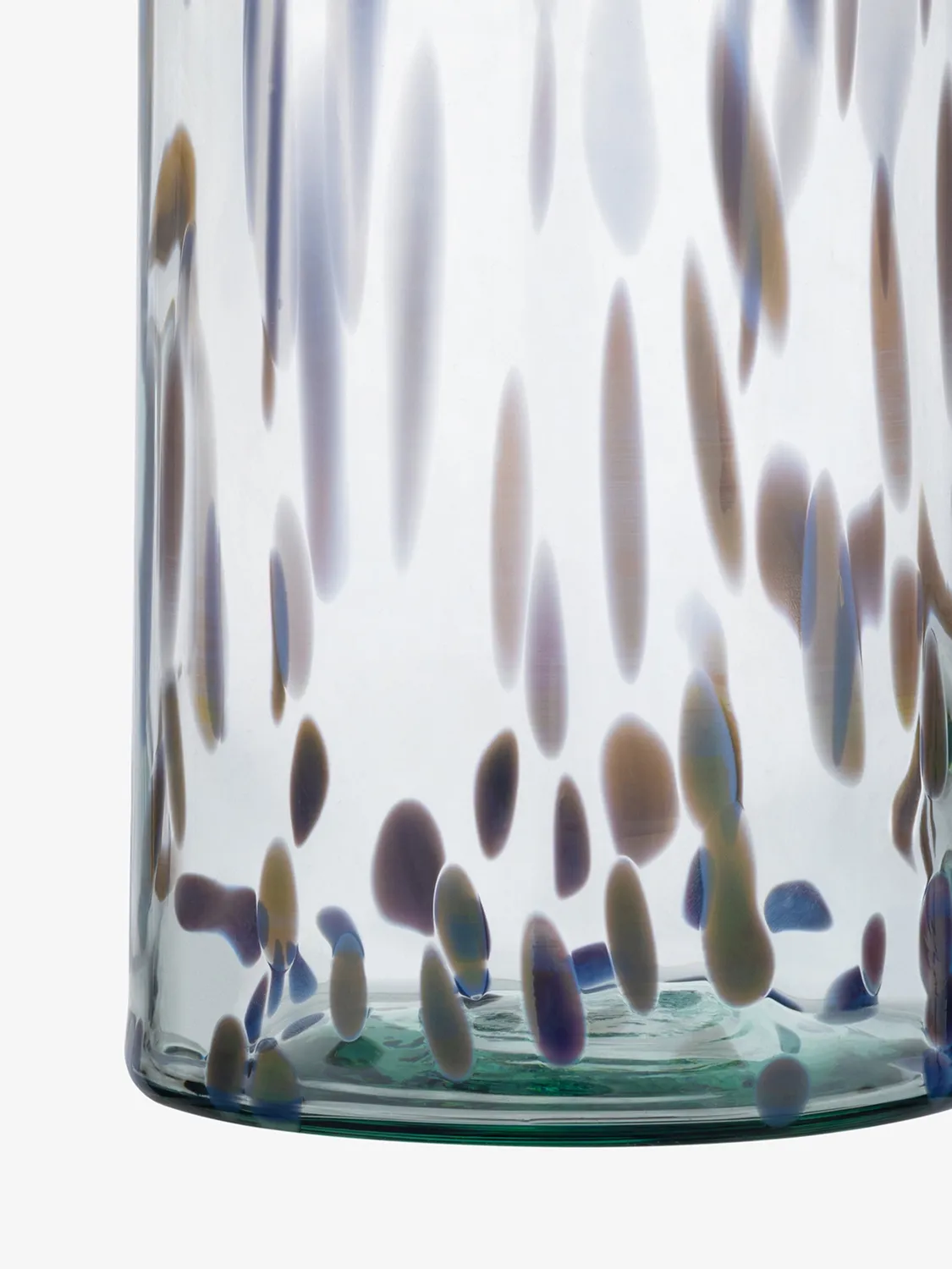 LSA Sea Glass vase genbrugsglas mellem