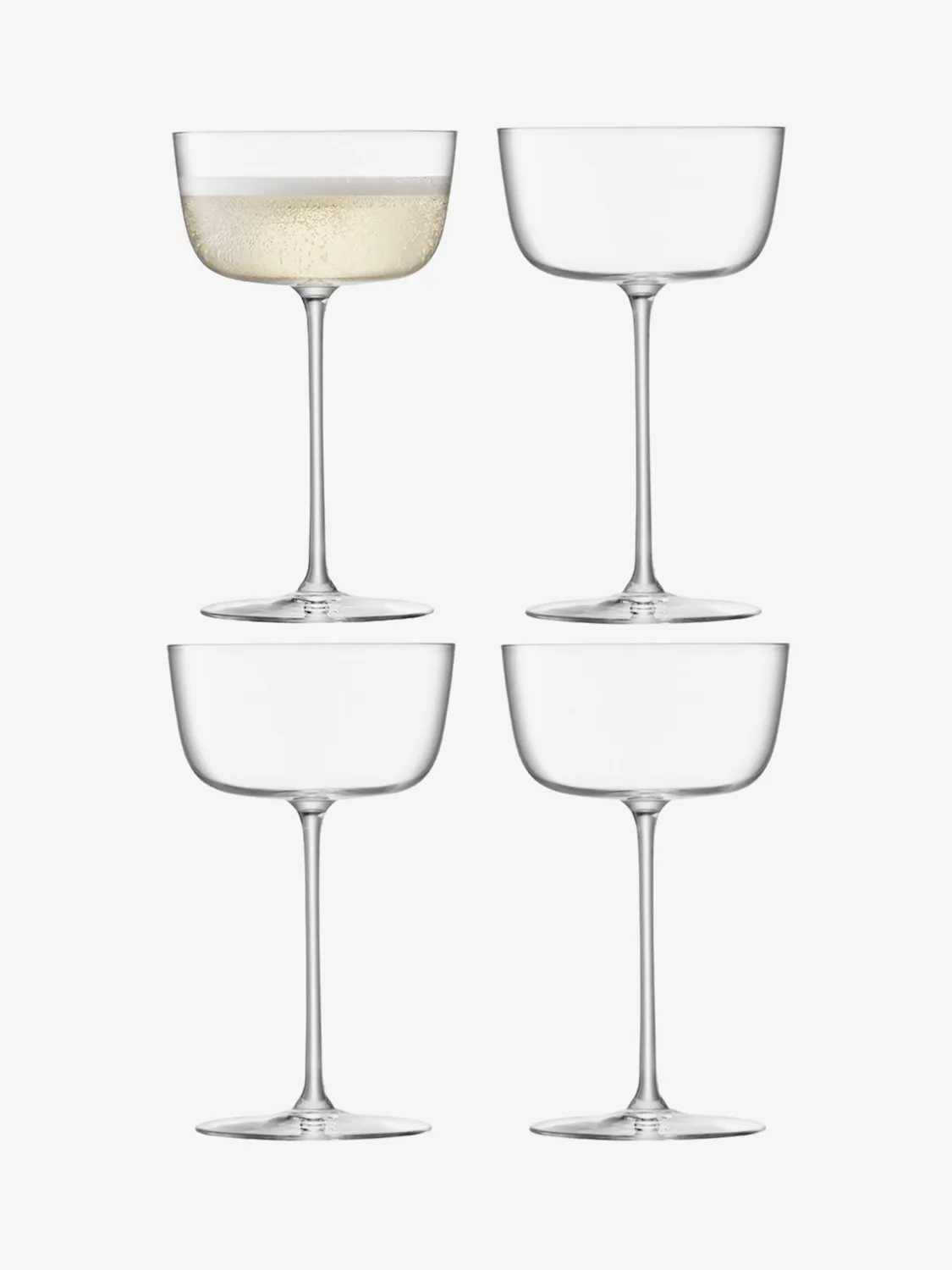 LSA Borough glas sæt 8 stk prosecco cocktail blyfri