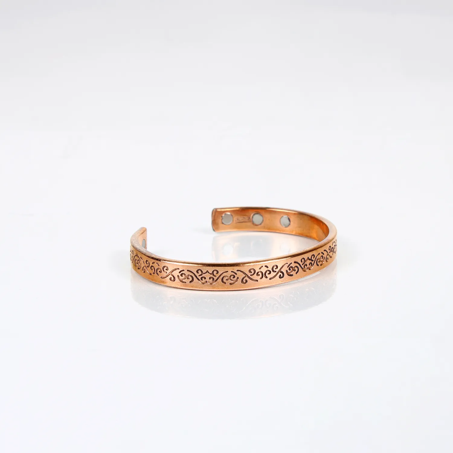 El'Cobre Design 35 kobberarmbånd magnet med gaveæske