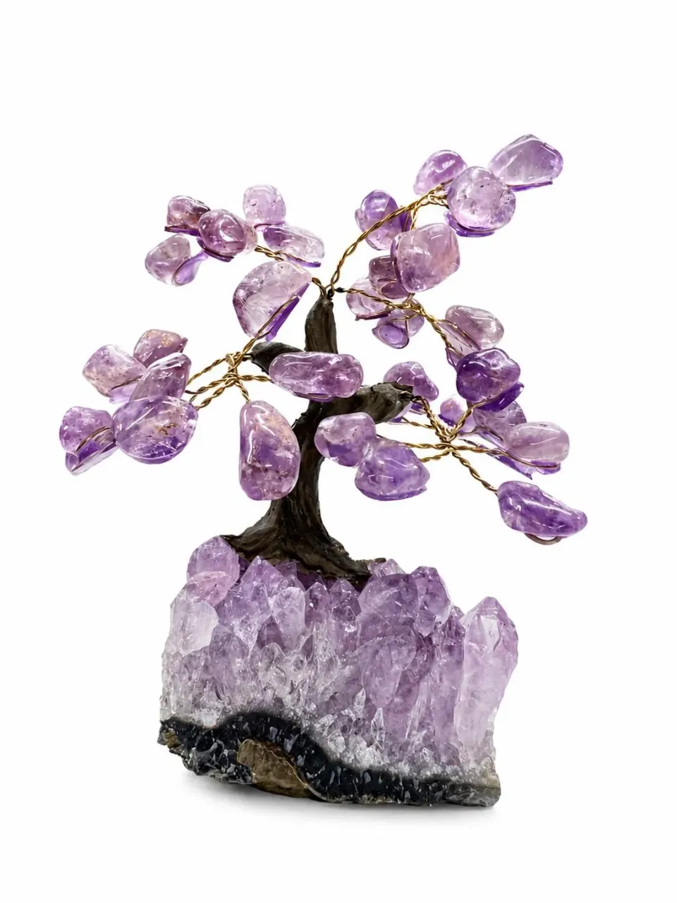 El'Cobre Amethyst Tree krystaltræ 10cm ametyst